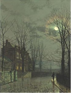 A Street By Moonlight