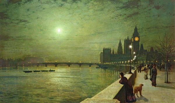 Reflections on the Thames, Westminster